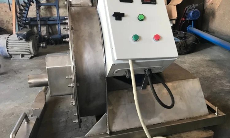 Пневматическая мельница из нержавеющей стали 1800кг. час. 18, 5кВт - фото № 1