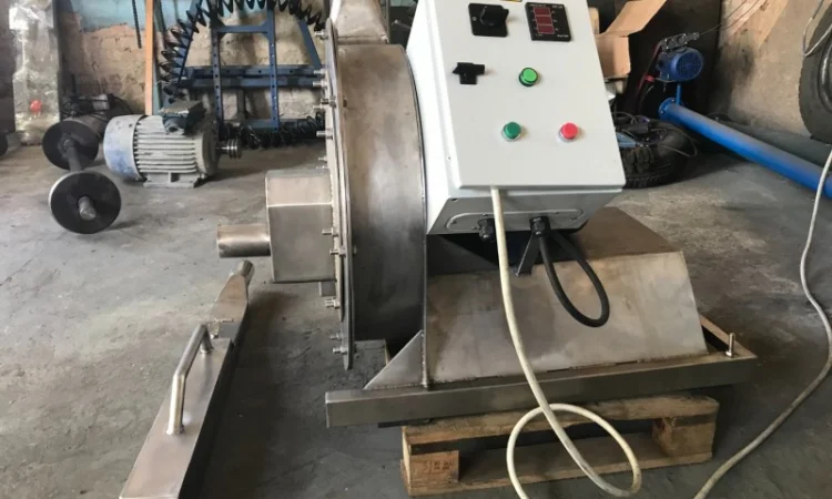 Пневматическая мельница из нержавеющей стали 1800кг. час. 18, 5кВт - фото № 3