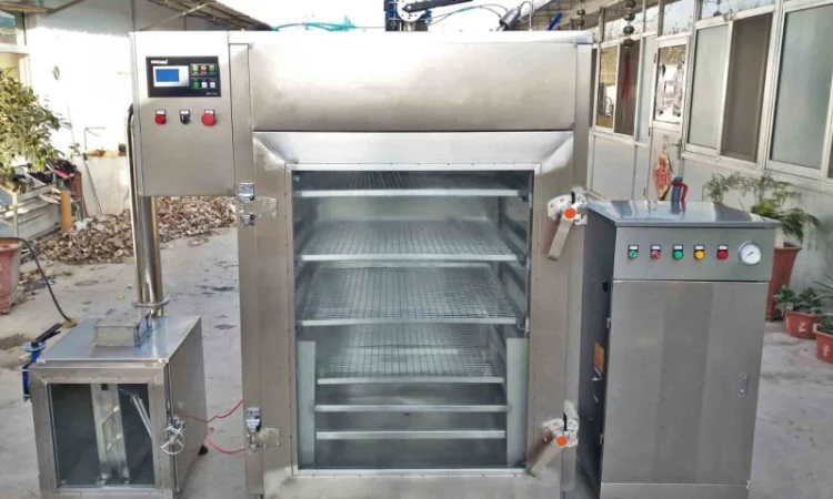 Промислова коптильня гарячого/холодного копчення STvega Smoke House H30 - фото № 1