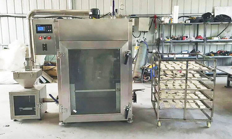 Промислова коптильня гарячого/холодного копчення STvega Smoke House H30 - фото № 3