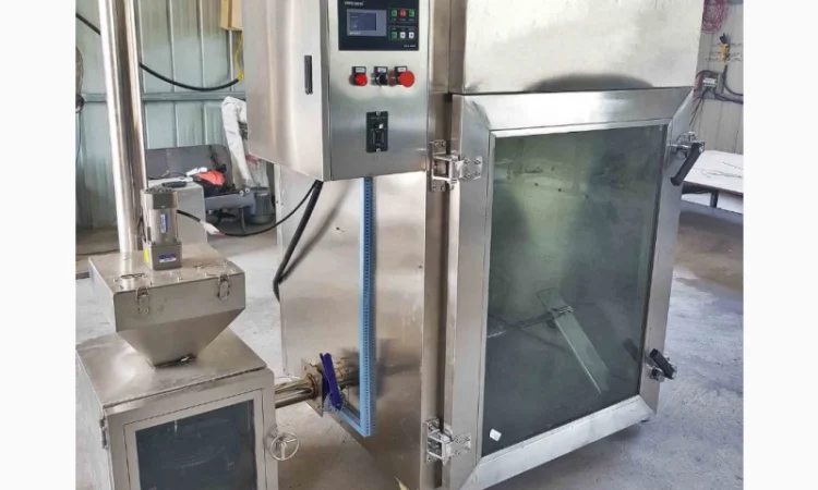 Промислова коптильня гарячого/холодного копчення STvega Smoke House H30 - фото № 4