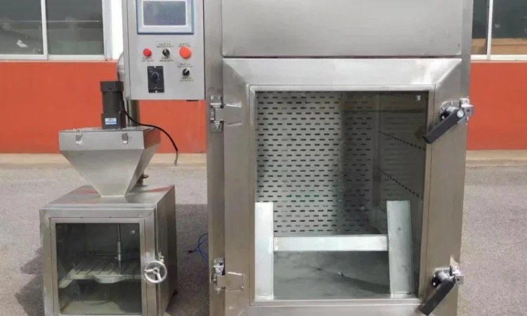 Промислова коптильня гарячого/холодного копчення STvega Smoke House H30 - фото № 5