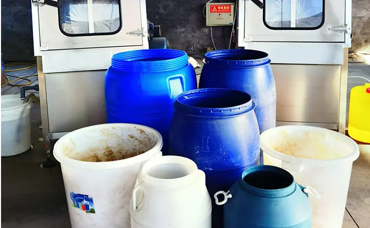 Машина для мойки пищевых бочек (пластик/металл) STvega Barrel Washing H230 - фото № 7