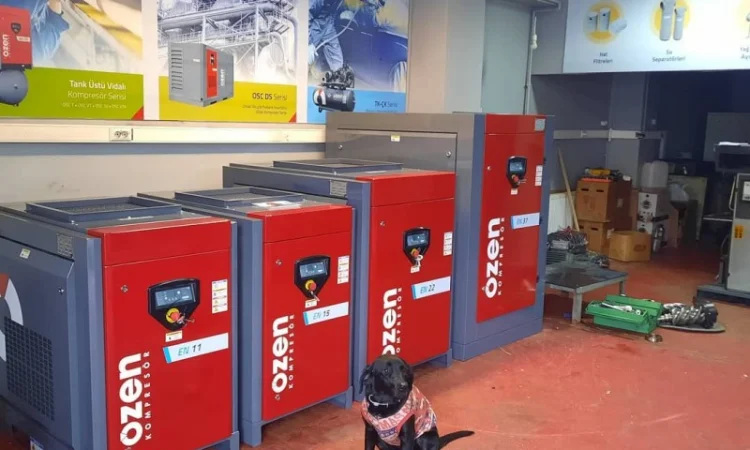 Гвинтовий компресор 15 бар, для видування ПЕТ тари -пляшок, лазерної різки - фото № 3