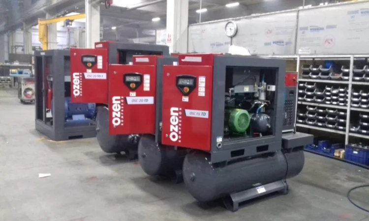 Гвинтовий компресор 15 бар, для видування ПЕТ тари -пляшок, лазерної різки - фото № 7