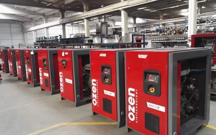 Гвинтовий компресор 15 бар, для видування ПЕТ тари -пляшок, лазерної різки - фото № 9