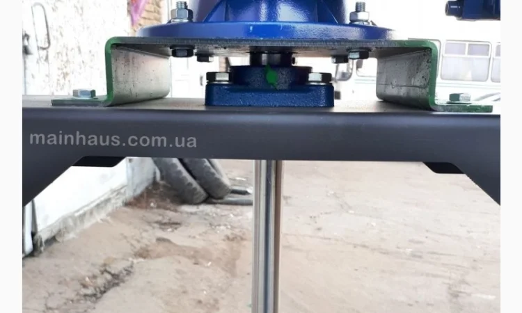 Мешалка для еврокуба смеситель нержавеющий для емкости миксер электрический верхнеприводн - фото № 2