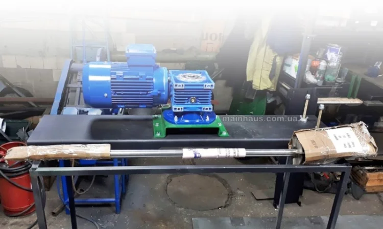 Мешалка для еврокуба смеситель нержавеющий для емкости миксер электрический верхнеприводн - фото № 4