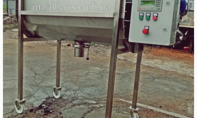 Смеситель ленточный миксер горизонтальный U400 смешиватель для сухих сыпучих продуктов - фото № 1