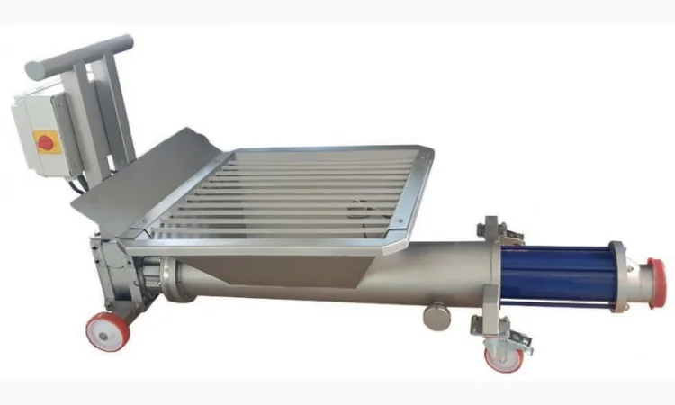 Гвинтовий насос із завантажувальним бункером для харчової промисловості - фото № 3