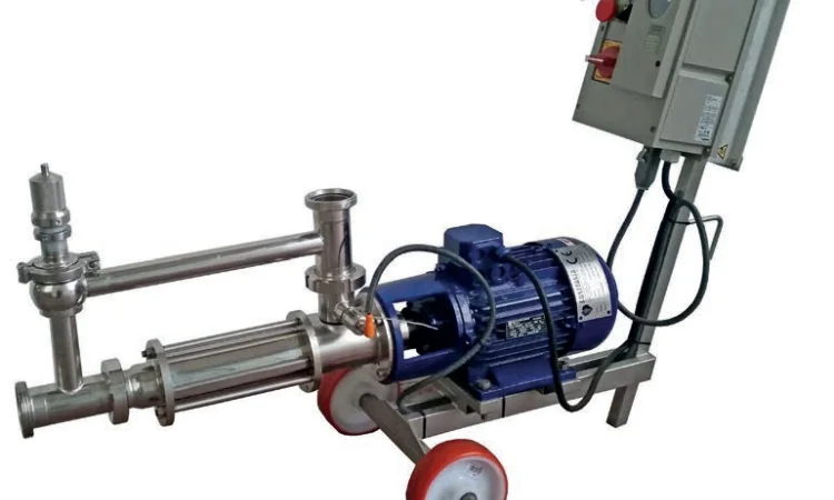 Гвинтовий насос із завантажувальним бункером для харчової промисловості - фото № 4