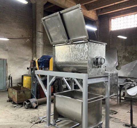 Шнековий змішувач для виробництва преміксів, добавок 500 літрів - фото № 2