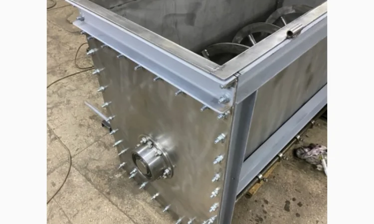 Міксер промисловий для порошків, лопатевий, стрічковий 2000 літрів. Виробник - фото № 5