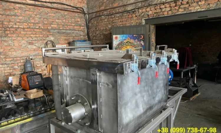 Змішувач хімічних продуктів 600 л з нержавіючої сталі. Виробник - фото № 1