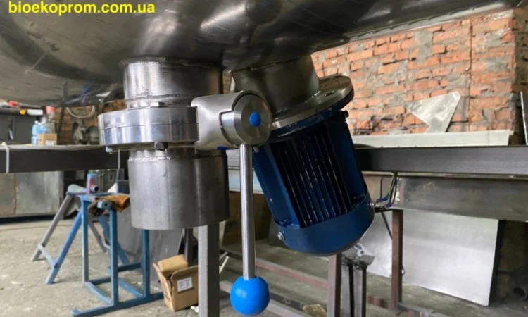 Змішувач хімічних продуктів 600 л з нержавіючої сталі. Виробник - фото № 7