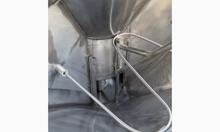 Вертикальний змішувач для продуктів з нержавіючої сталі 304. 2000 літрів - фото № 2