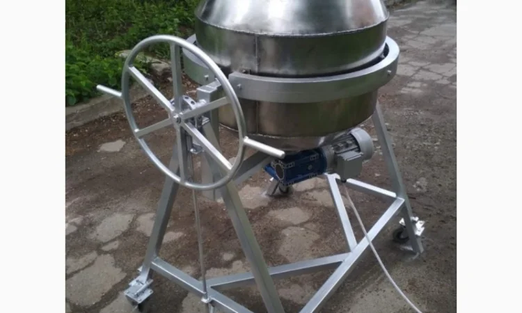 Барабанный смеситель для внесения вкусовых добавок 250 литров - фото № 2