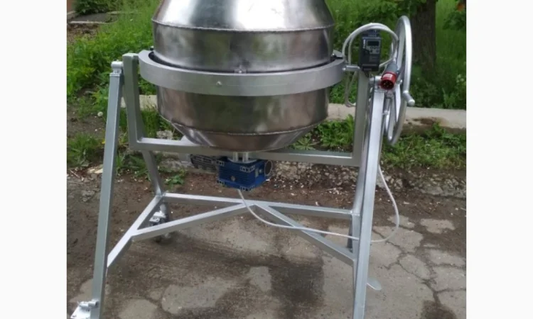 Барабанный смеситель для внесения вкусовых добавок 250 литров - фото № 4