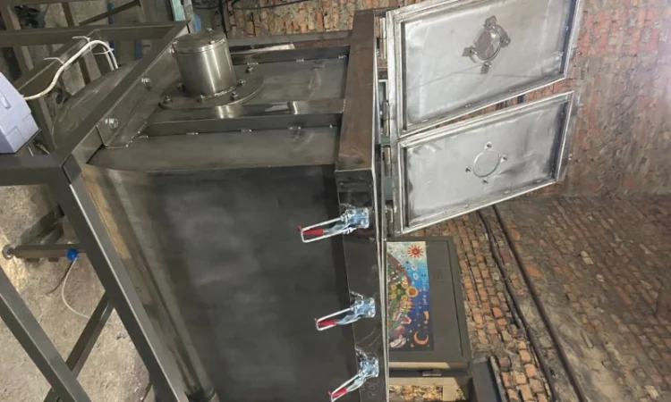 Барабанні промислові змішувачі цукру, пудри, порошків, 250 літрів 4кВт - фото № 10