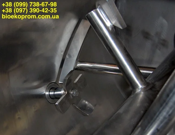 Барабанні промислові змішувачі цукру, пудри, порошків, 250 літрів 4кВт - фото № 9