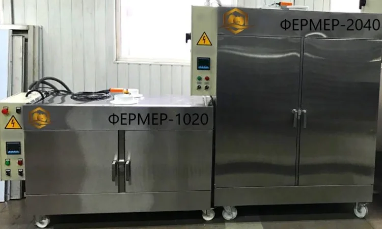 Cушильный инфракрасный шкаф "Фермер-1020" для производства фруктовых чипсов, мясных джерок - фото № 6