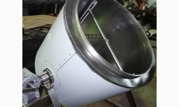 Барабанный смеситель для жидких и сыпучих продуктов - фото № 2