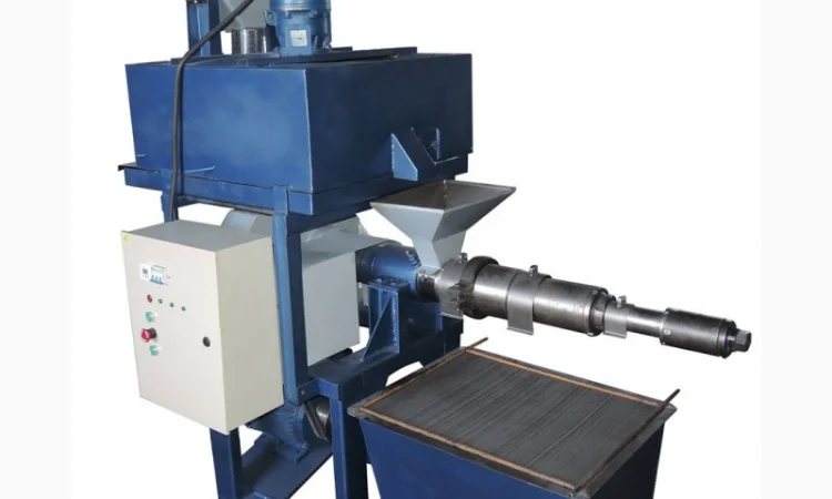 Маслопресс шнековый ММШ-220 с подогревом сырья (сковорода) - фото № 1