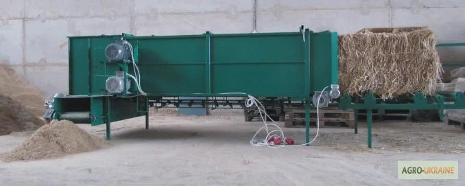 Комплекс измельчения рулонов (тюков) соломы - фото № 4