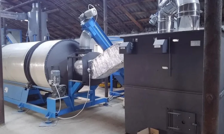 Барабанные сушилки для биомассы (Чехия) - фото № 1