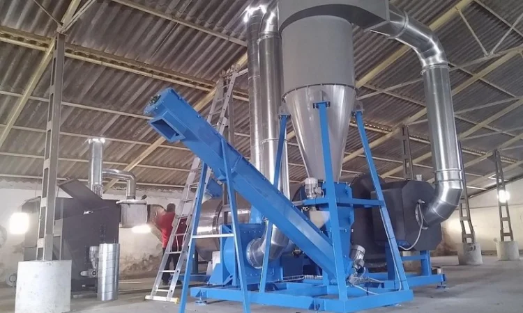 Барабанные сушилки для биомассы (Чехия) - фото № 12