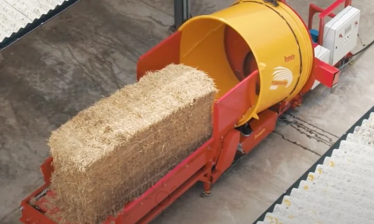 Подрібнювач соломи промисловий, електричний, 3500 кг/год. 45 кВт. Tomahawk - фото № 2