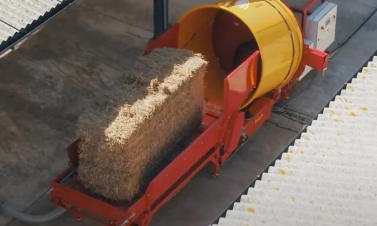 Подрібнювач соломи промисловий, електричний, 3500 кг/год. 45 кВт. Tomahawk - фото № 3