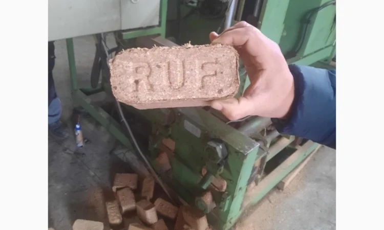 Гідравлічний прес для виготовлення брикетів РУФ 400 кг.год RUF RB 330 Німеччина - фото № 1