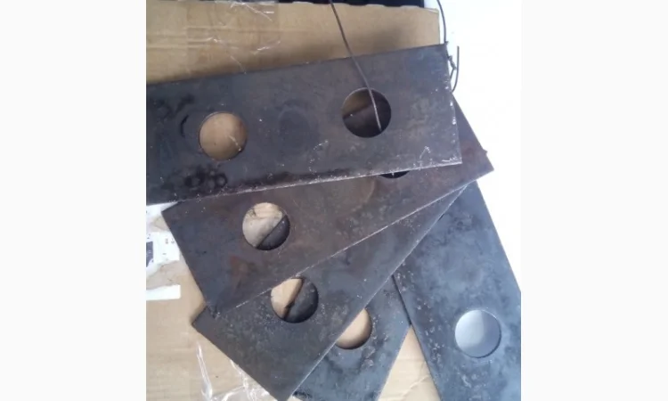 Молоток 155х60х3, 0, 158х60х3, 0, бичи, запчасти для дробилок Дозамех - фото № 1