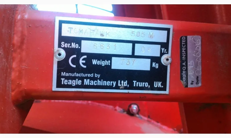 Соломорізка Teagle Tomahawk 505M (Англія) - фото № 13