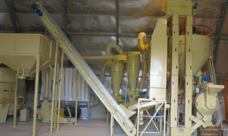 Оборудование измельчения и гранулирования соломы - фото № 1