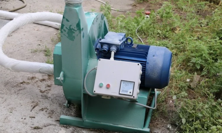 Дробилка для зерна промышленная, нагнетательная 15кВт(1500кг/час) - фото № 2