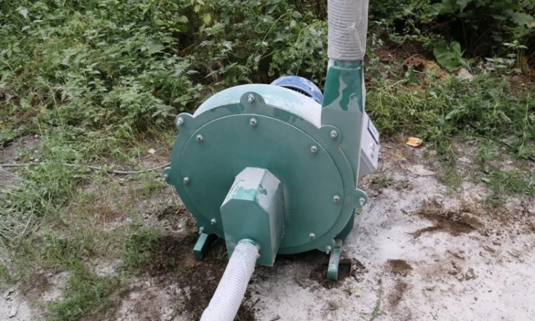 Дробилка для зерна промышленная, нагнетательная 15кВт(1500кг/час) - фото № 4