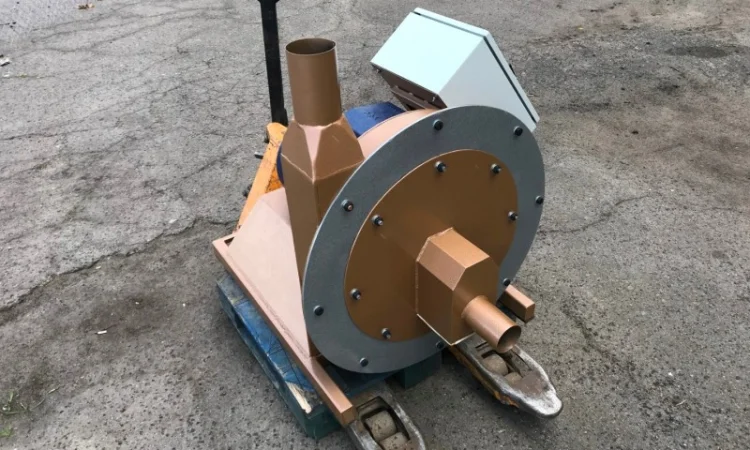 Пневмодробилка зерна и сыпучих кормов 11кВт, 1000кг. Биоэкопром - фото № 3