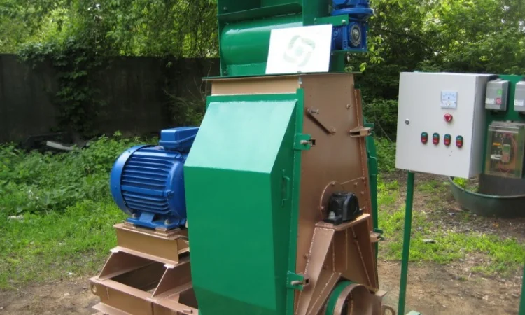 Молотковая дробилка универсальная "ЕМ" 55кВт/1500кг.час - фото № 4