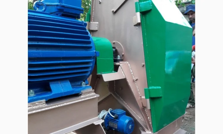 Измельчитель молотковый опилок, зерна 75кВт/2000кг/час - фото № 3