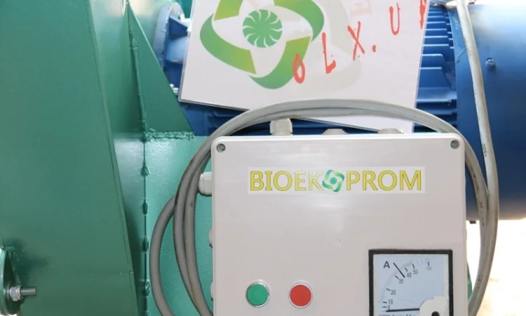 Молотковая зернодробилка, опилок, нагнетательная 11кВт (1000кг/час) - фото № 2