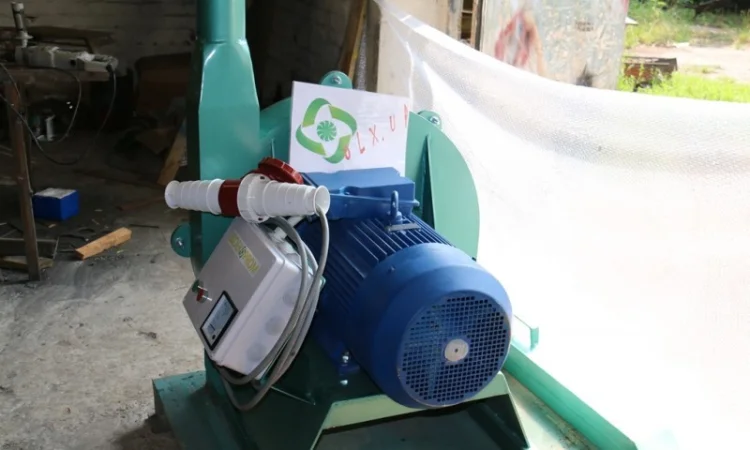 Молотковая зернодробилка, опилок, нагнетательная 11кВт (1000кг/час) - фото № 6