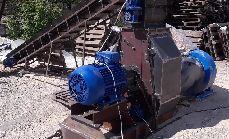 Дробилка молотковая 30кВт_до 5 т/час - фото № 1