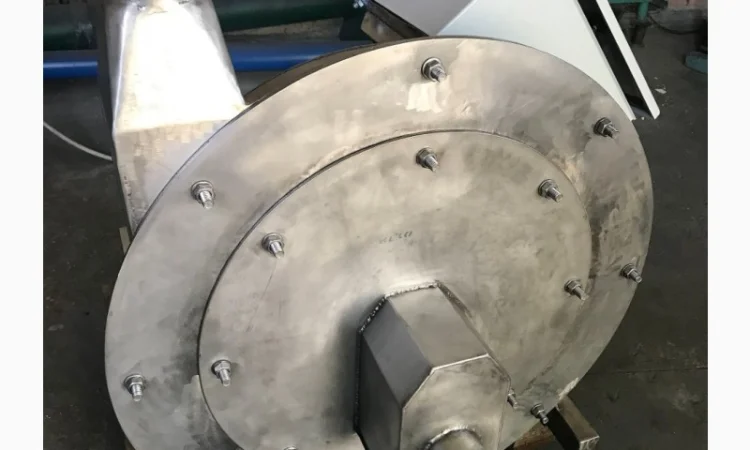 Дробилка пищевая нержавеющая для мелкого помола 1400 кг. час. 15кВт - фото № 3