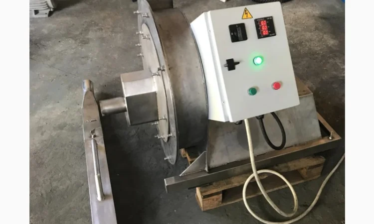 Измельчитель порошков, пищевой, нержавеющий, 2800кг.час. 22кВт. от 200 микрон - фото № 1