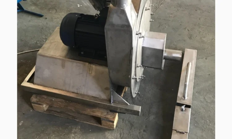 Измельчитель порошков, пищевой, нержавеющий, 2800кг.час. 22кВт. от 200 микрон - фото № 2