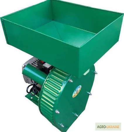 Зернодробилка (ДКУ) "ФЕРМЕР Д-2" (VEGIS), зерно + початки кукурузы, 2.5 кВт - фото № 1