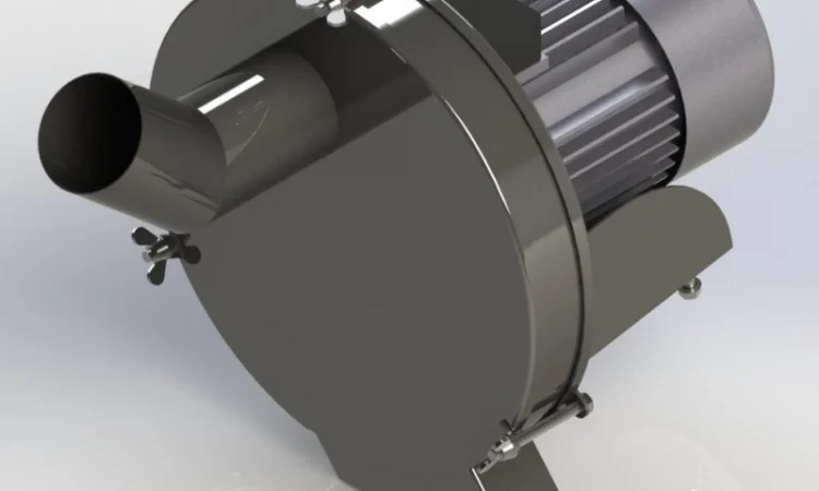 Траворезка (сечкарня) электрическая "ЛАН-7", 1.5 кВт, 120 кг/ч - фото № 1