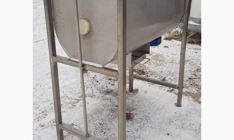 Смеситель ленточный шнековый 400л нержавейка новый миксер купить с гарантией производителя - фото № 3